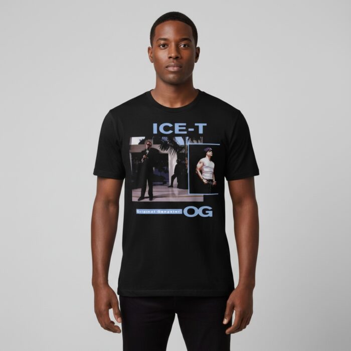 Camiseta Ice T negra - Original Gangster