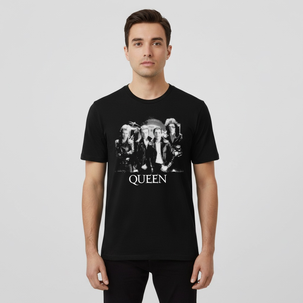 Camiseta Queen negra - The Game
