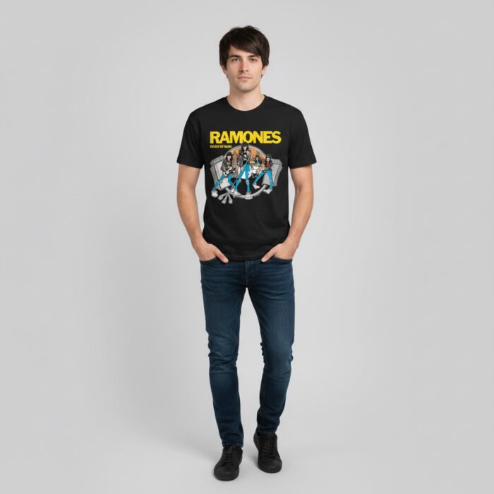Camiseta Ramones negra - Road To Ruin