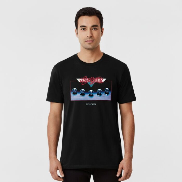 Camiseta Aerosmith negra - Rocks