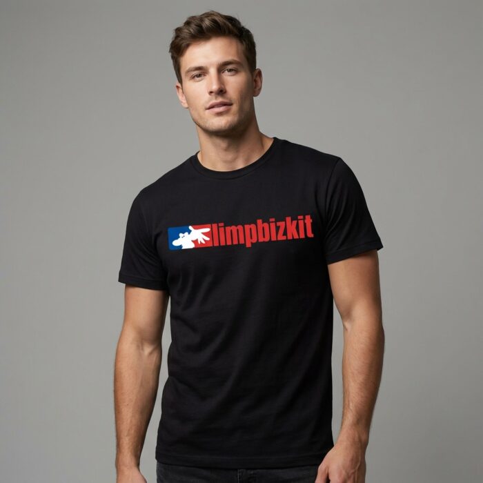 Camiseta Limp Bizkit negra - Logotipo