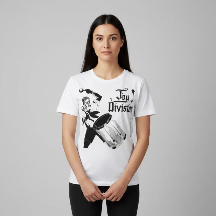 Camiseta Joy Division blanca - An Ideal Of Living