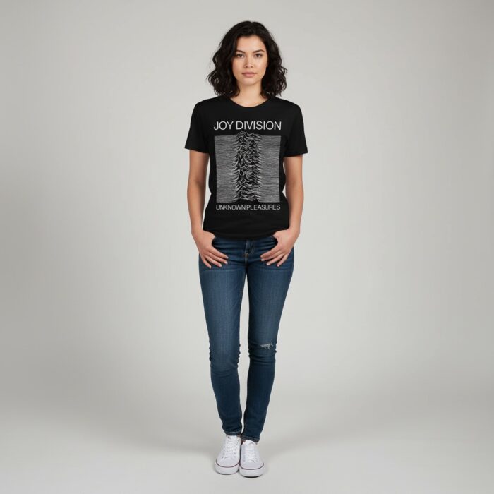 Camiseta Joy Division negra - Unknown Pleasures