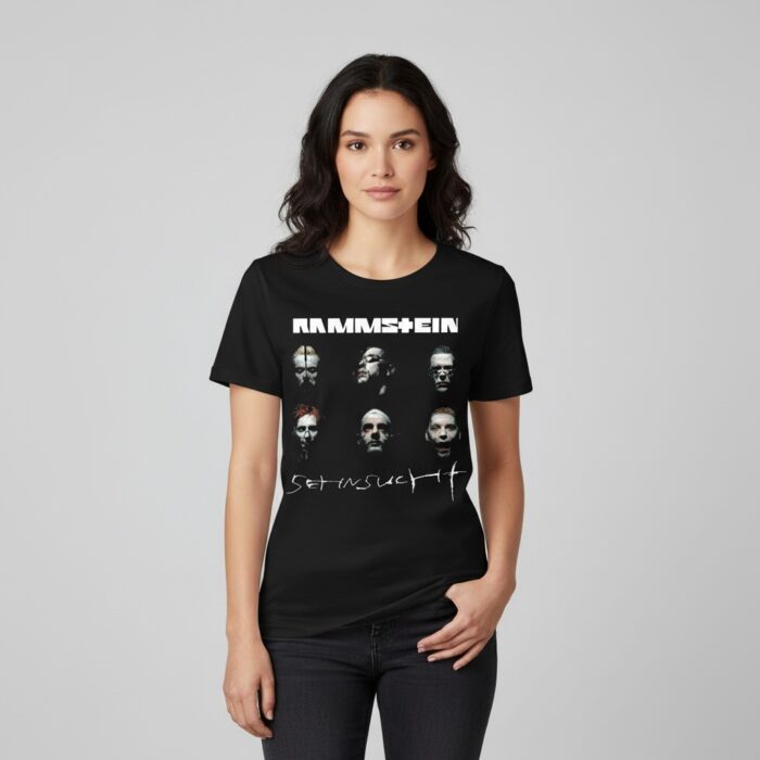 Camiseta Rammstein negra - Sehnsucht