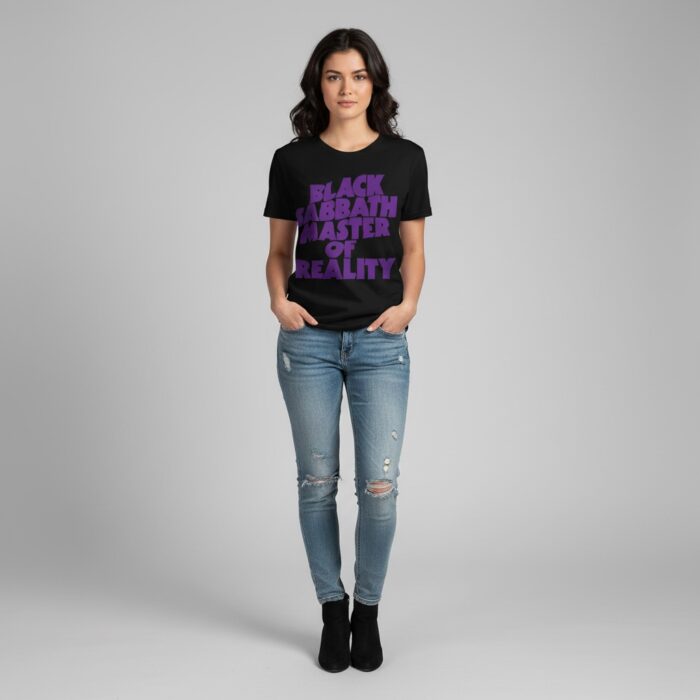 Camiseta Black Sabbath negra - Master Of Reality