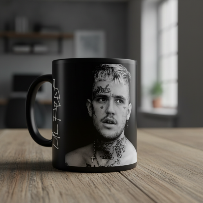 Taza Lil Peep negra