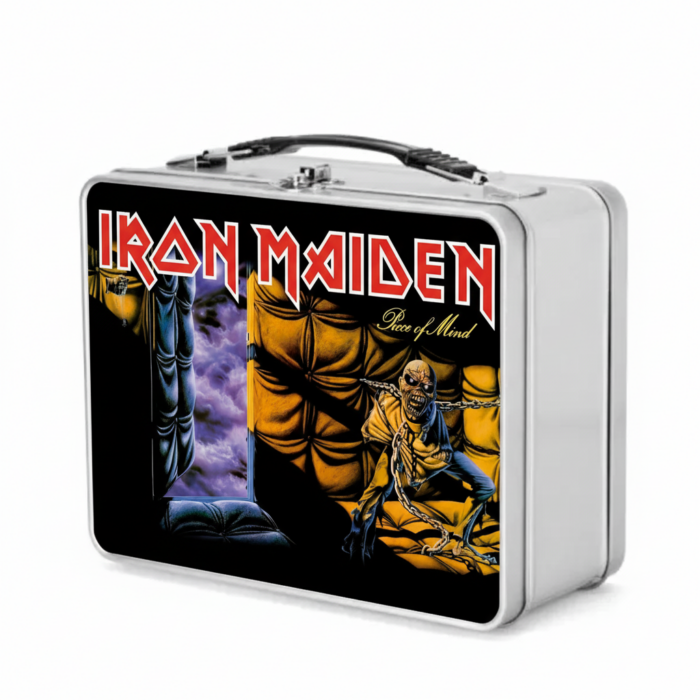 Iron Maiden - Piece Of Mind - Metal Lunch Box - Fiambrera Metálica