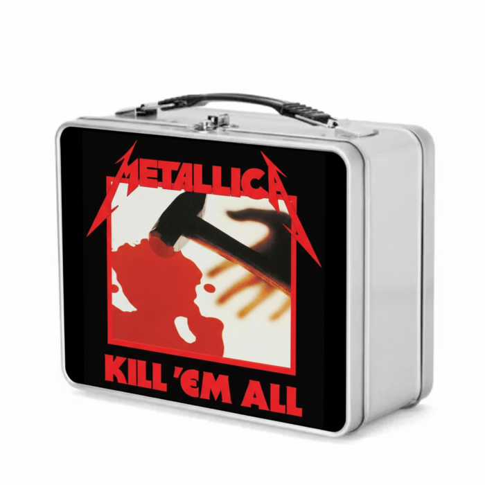Metallica - Kill 'Em All - Metal Lunch Box - Fiambrera Metálica