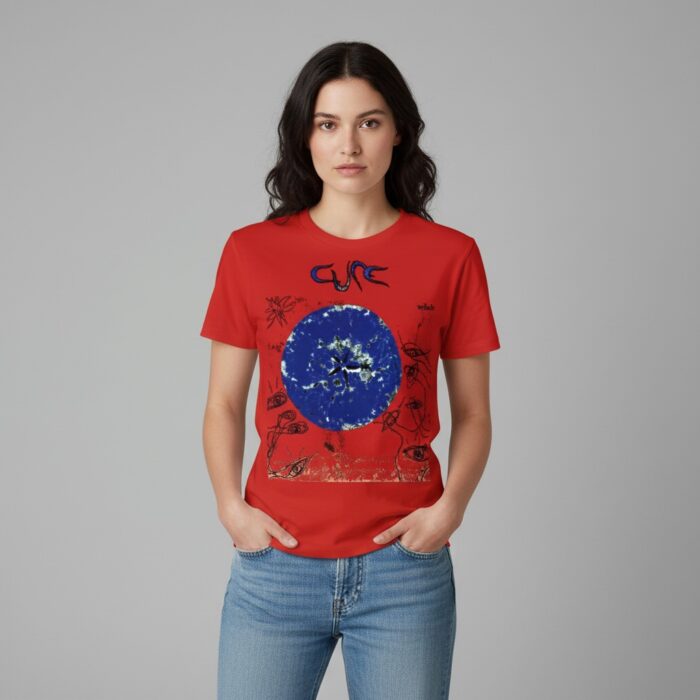Camiseta The Cure roja - Wish