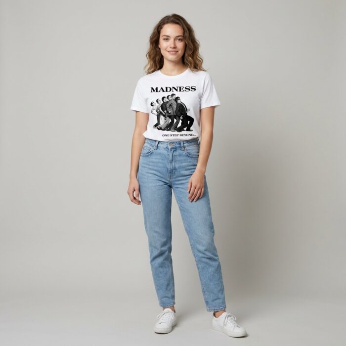 Camiseta Madness blanca - One Step Beyond...