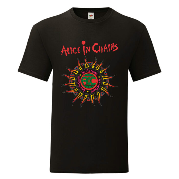 Camiseta Alice In Chains negra - Logo