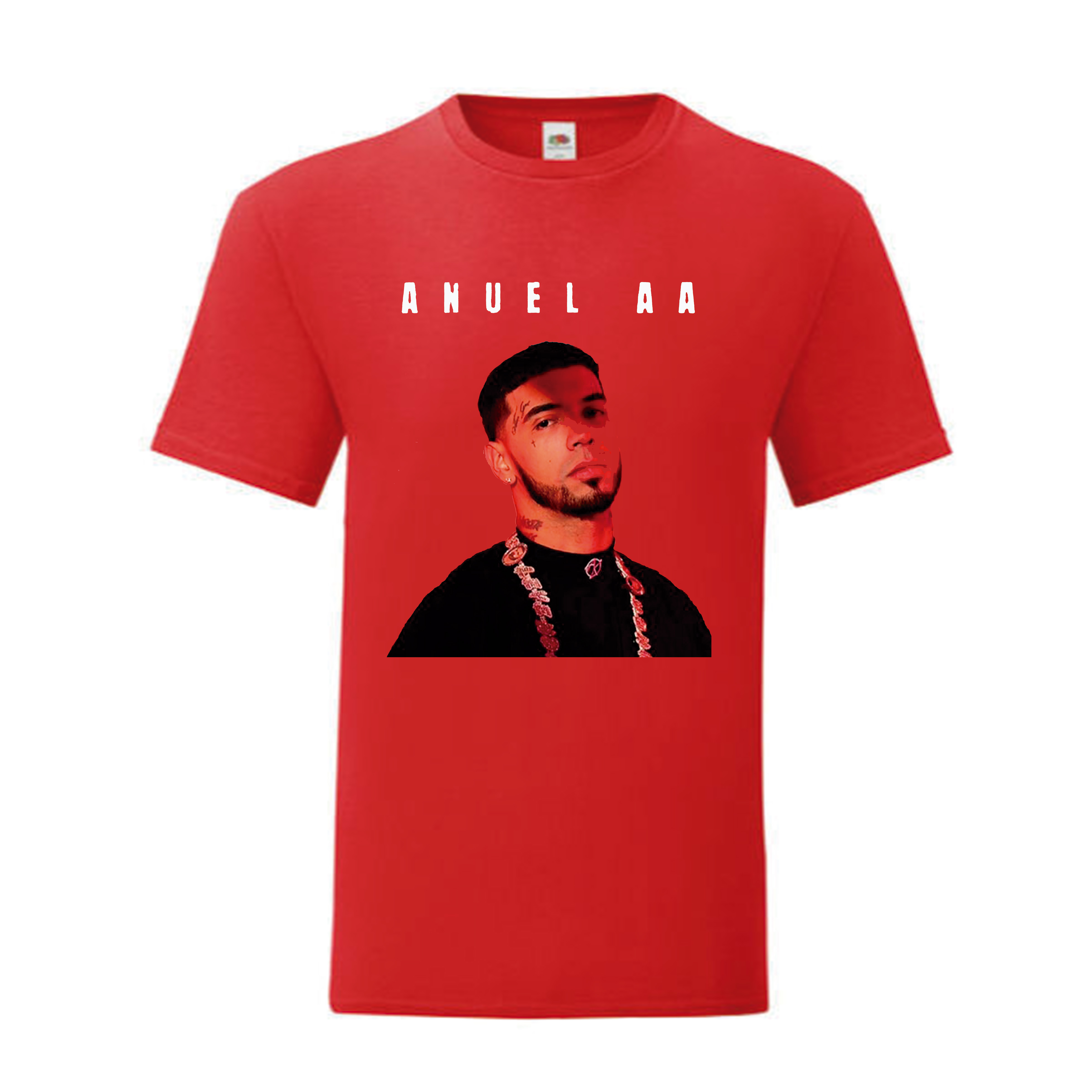 Camiseta Anuel AA roja