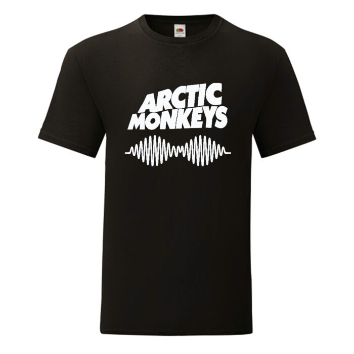 Camiseta Arctic Monkeys negra - Logo