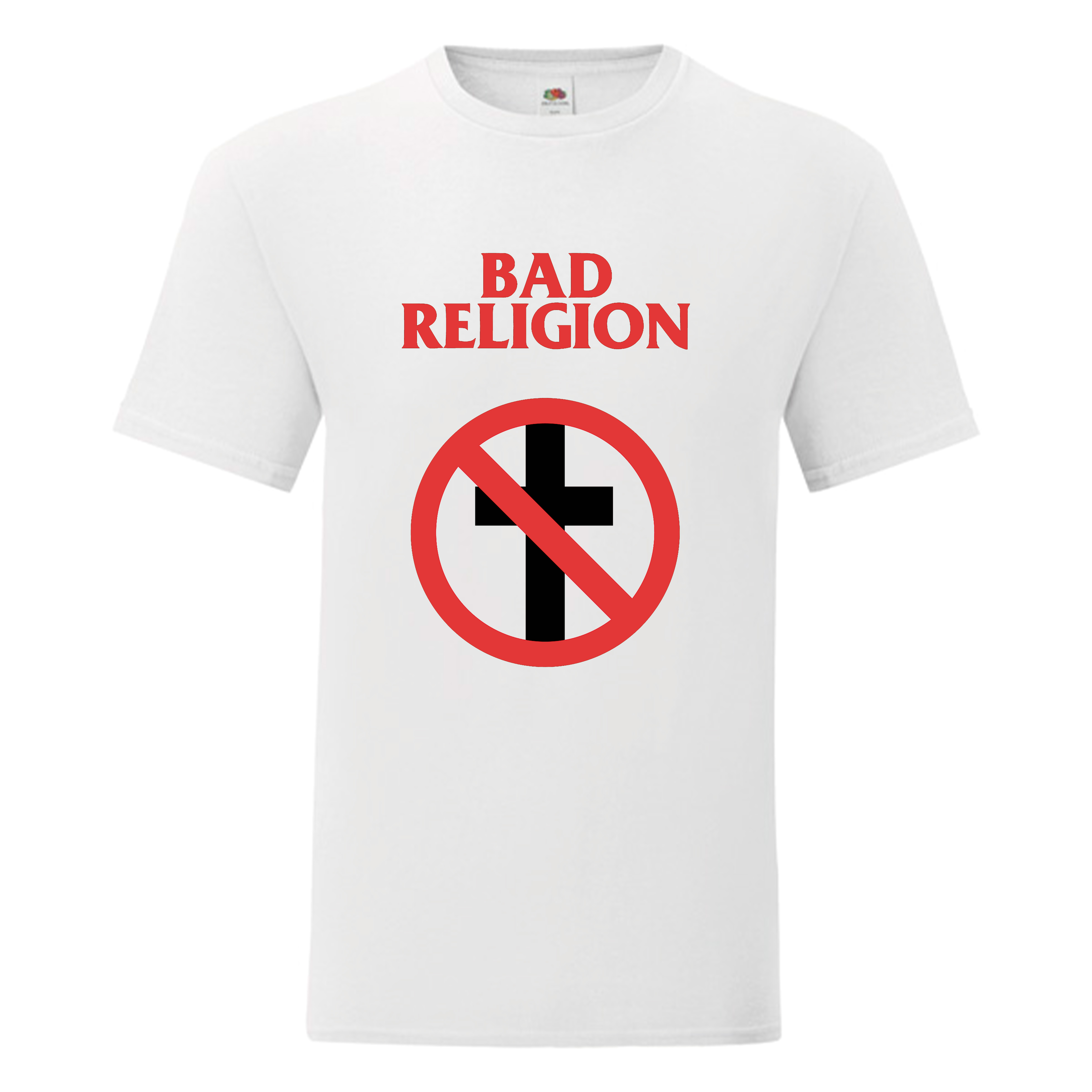 Camiseta Bad Religion blanca - Logo