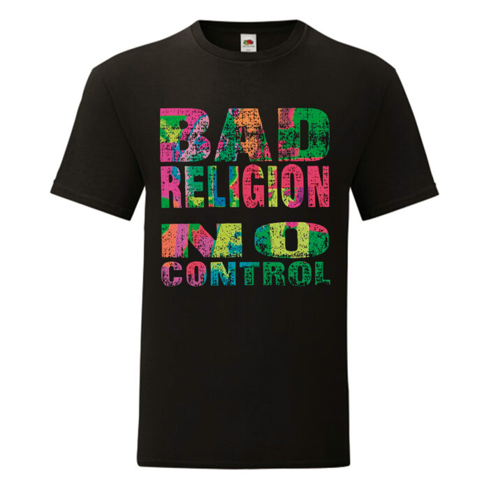 Camiseta Bad Religion negra - No Control