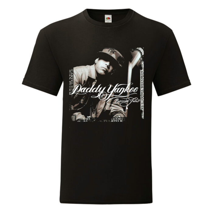 Camiseta Daddy Yankee negra - Barrio Fino