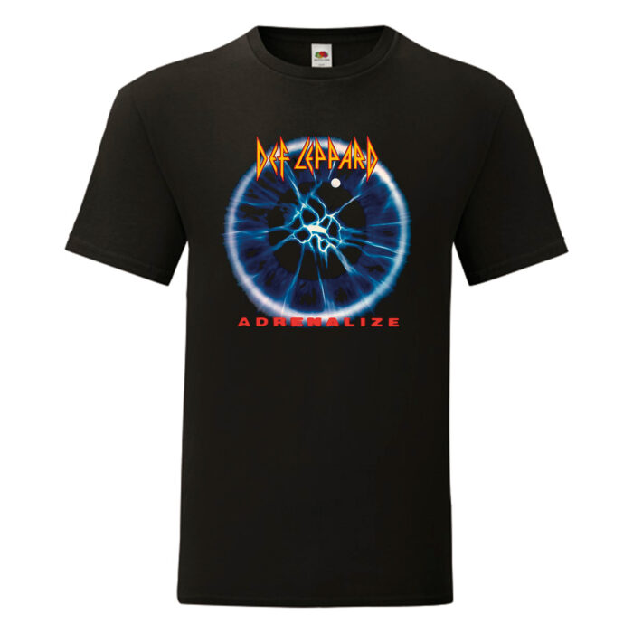 Camiseta Def Leppard negra - Adrenalize