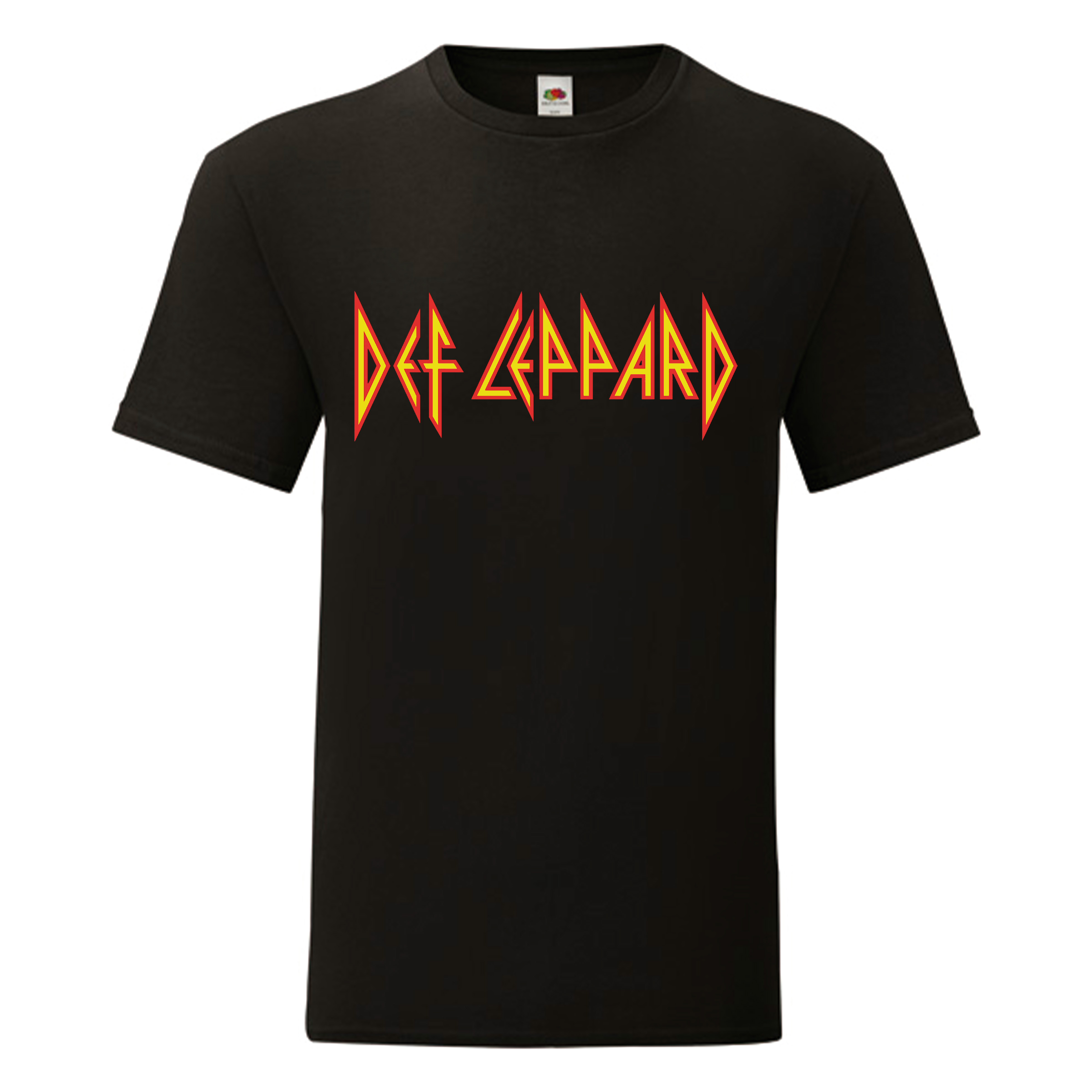 Camiseta Def Leppard negra - Logo