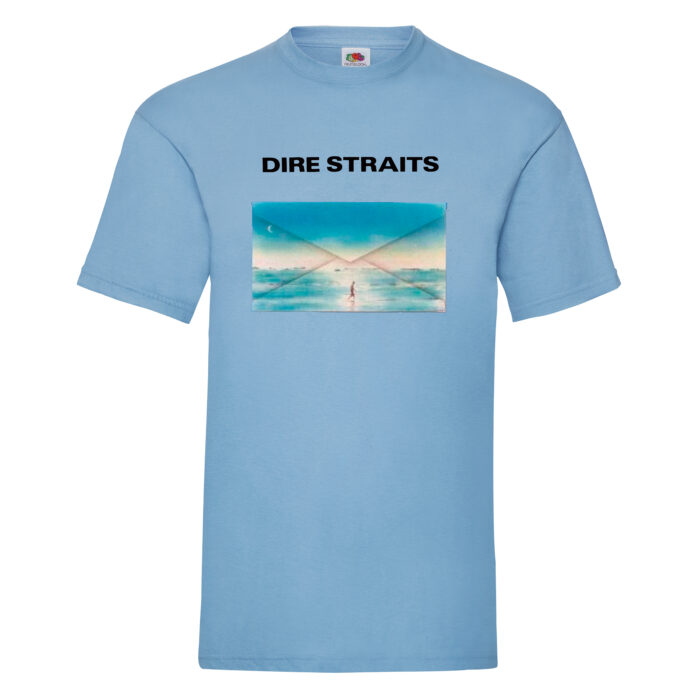 Camiseta Dire Straits azul cielo - Communiqué