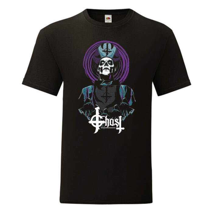 Camiseta Ghost negra - Ilustración