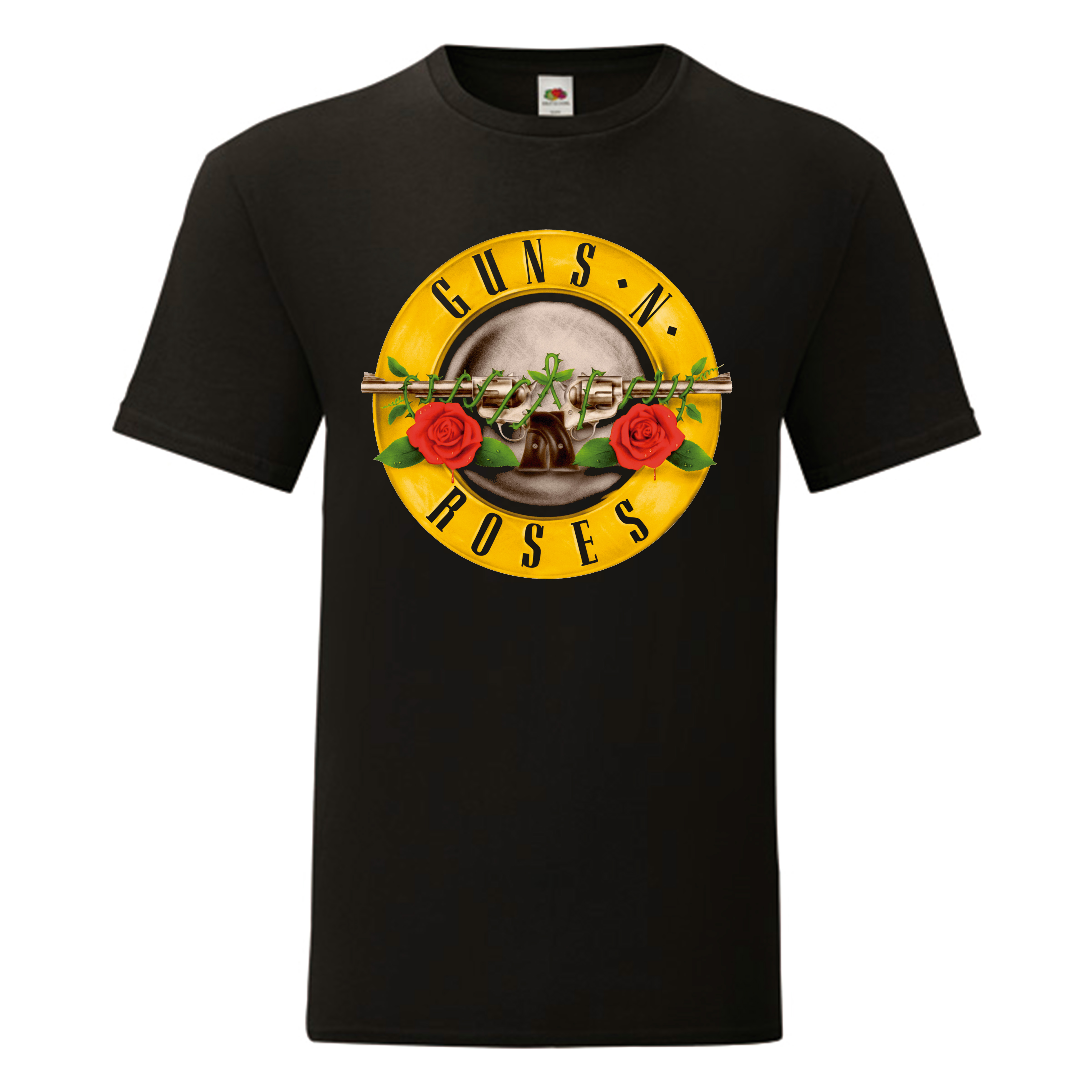 Camiseta Guns And Roses negra - Logo