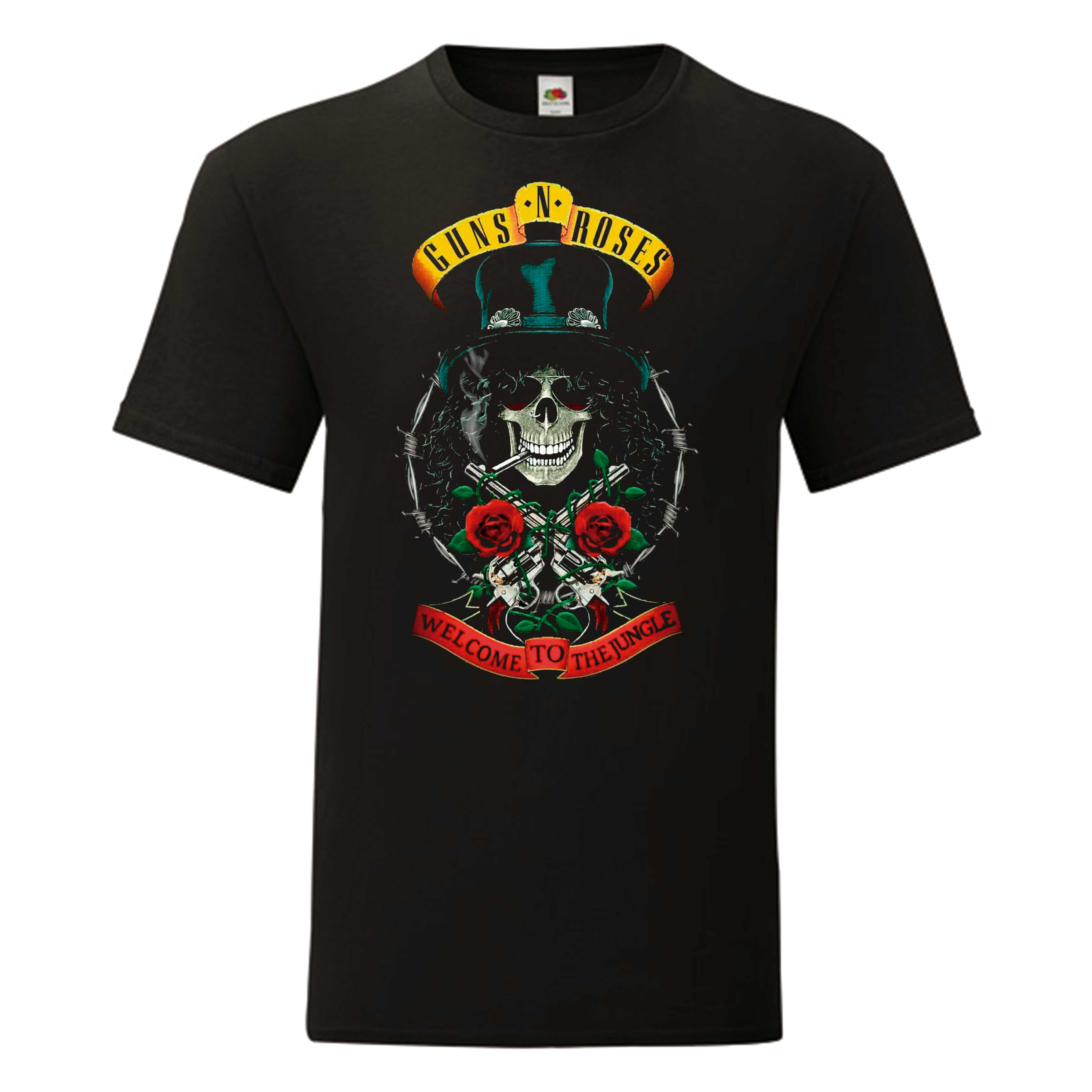 Camiseta Guns And Roses negra - Slash