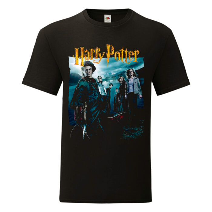 Camiseta Harry Potter negra - El Cáliz de Fuego