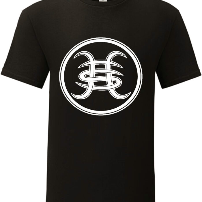 Camiseta Héroes Del Silencio negra - Logo