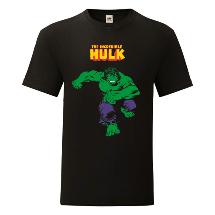 Camiseta Hulk negra
