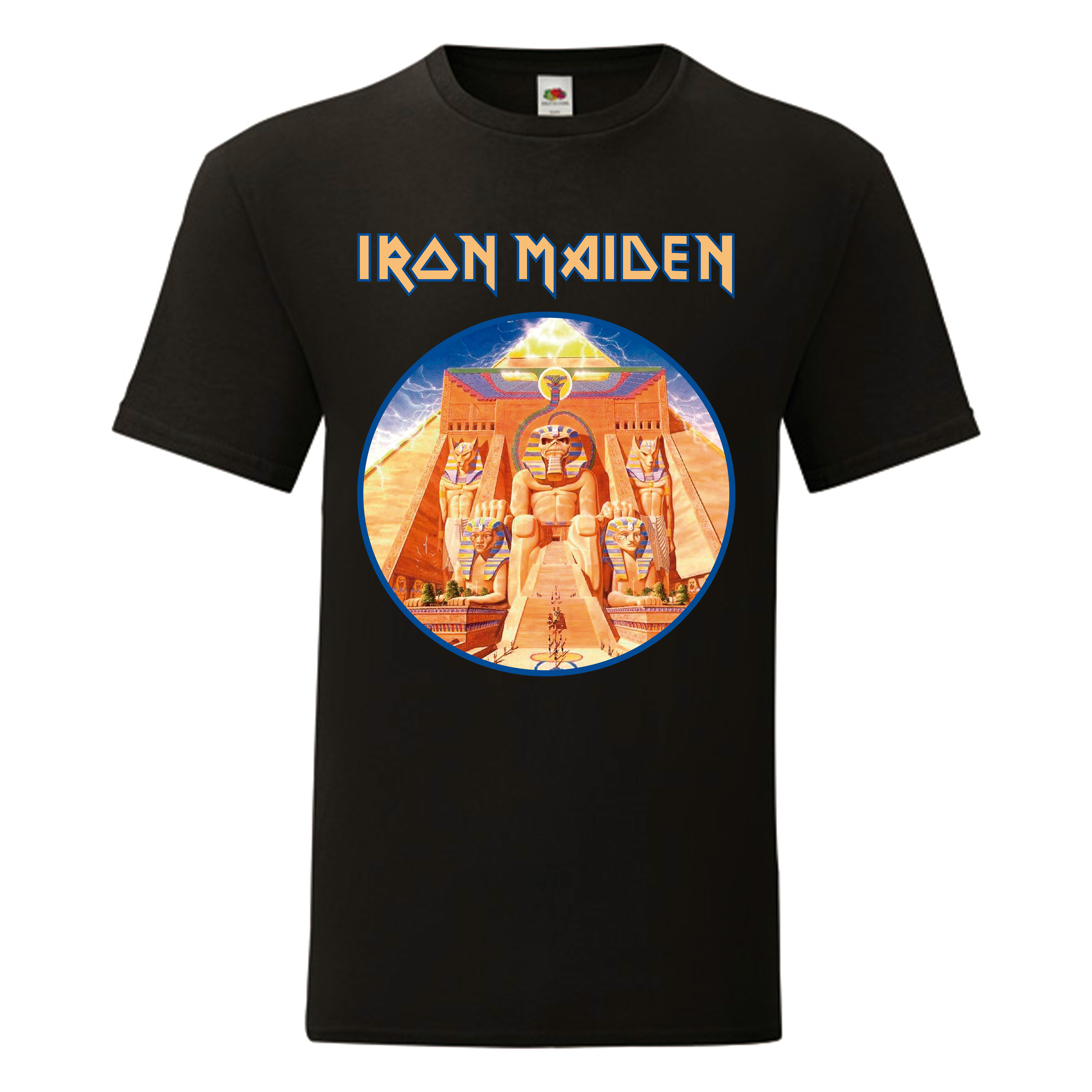 Camiseta Iron Maiden negra - Powerslave