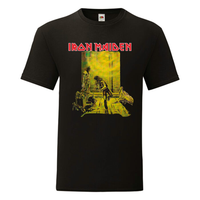 Camiseta Iron Maiden negra - Running Free