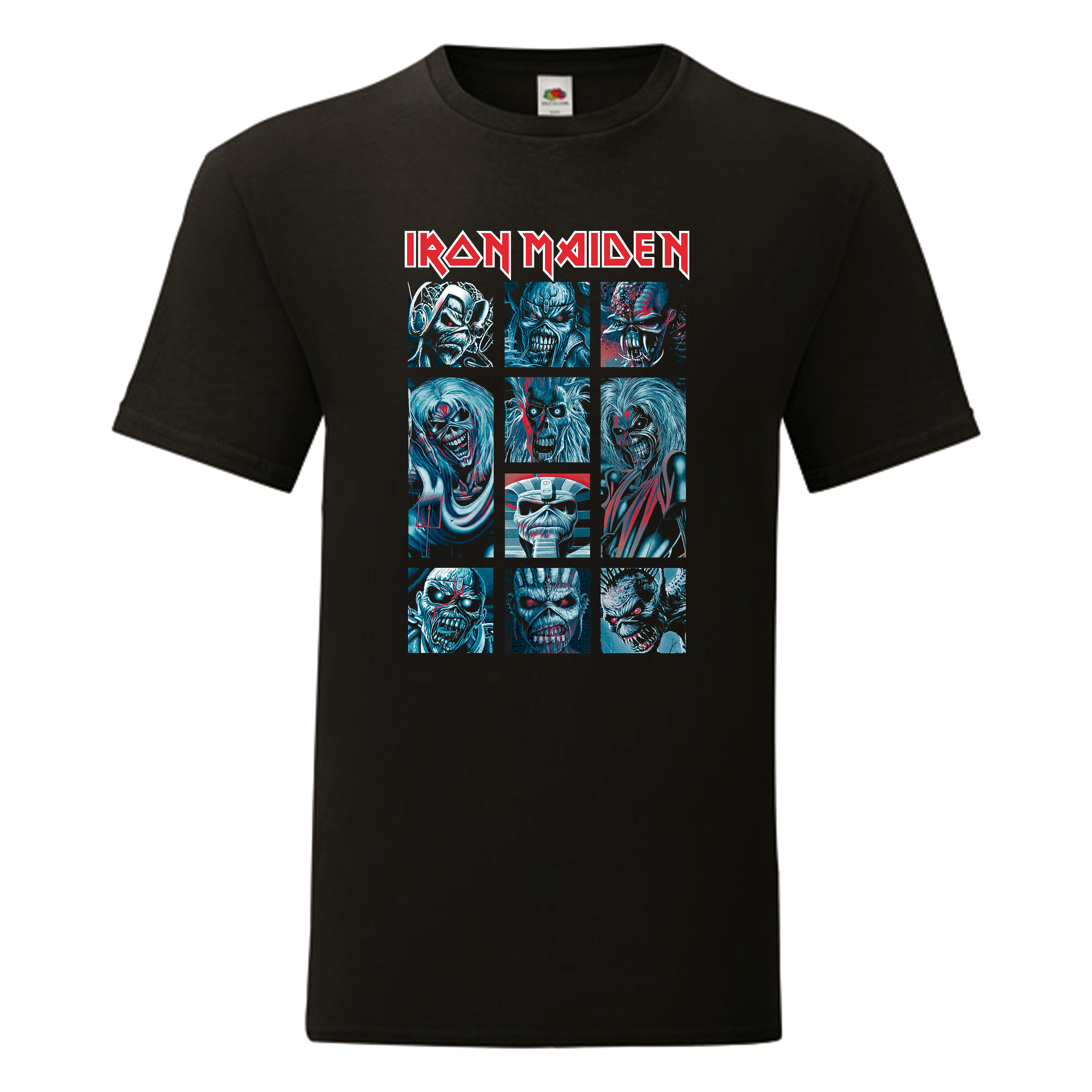 Camiseta Iron Maiden negra - Ten Eddies