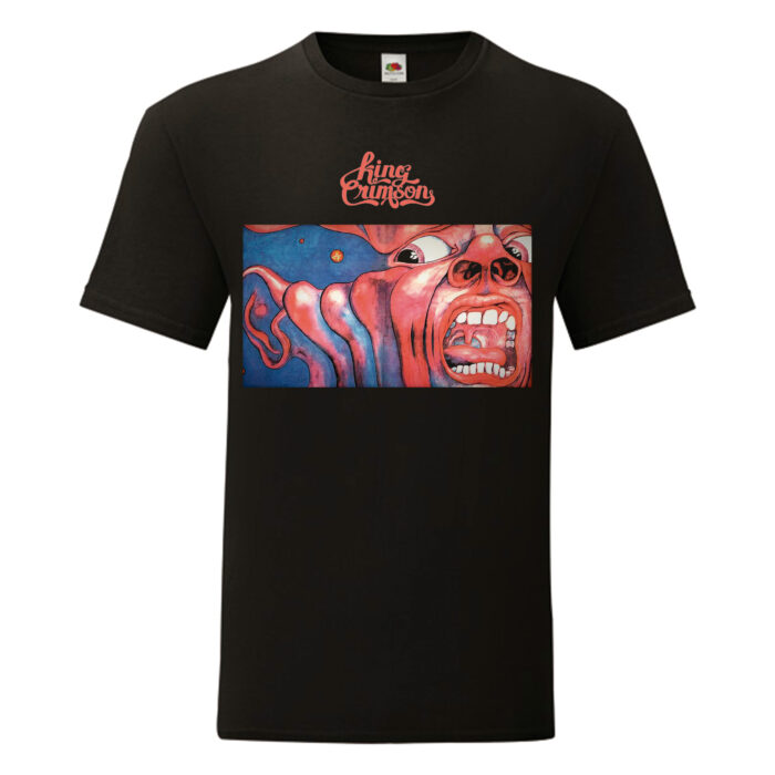 Camiseta King Crimson negra - In The Court Of The Crimson King