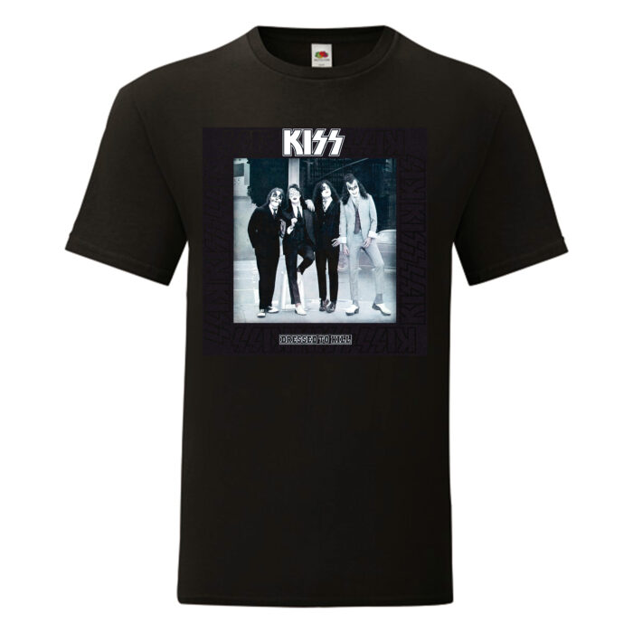 Camiseta Kiss negra - Dressed To Kill