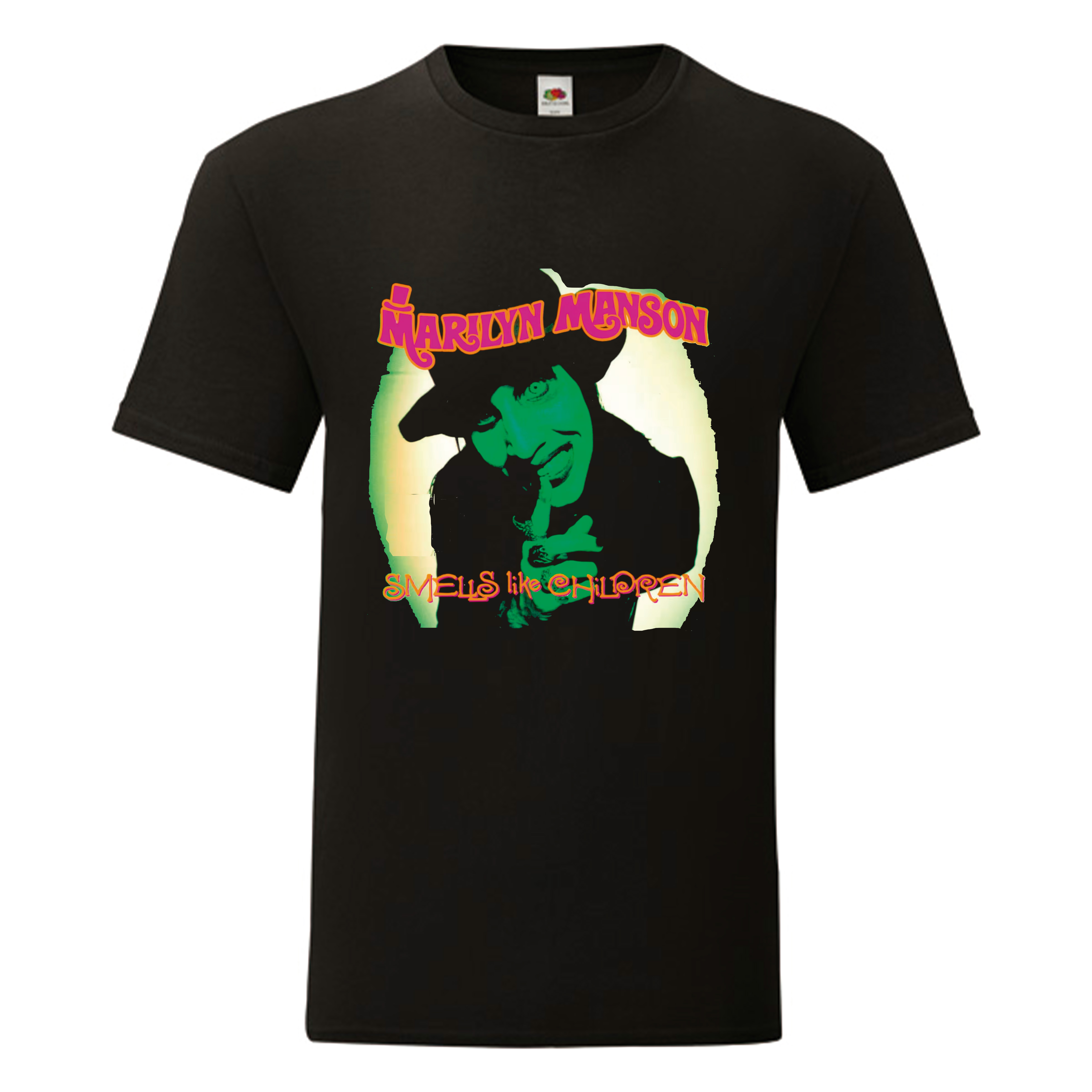 Camiseta Marilyn Manson negra - Smells Like Children