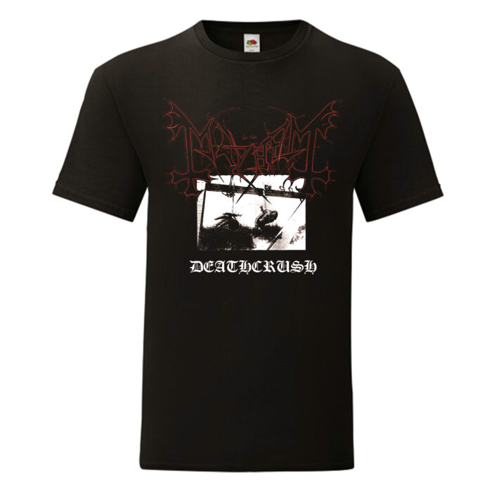 Camiseta Mayhem negra - Deathcrush