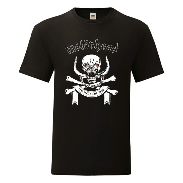 Camiseta Motörhead negra - March Or Die