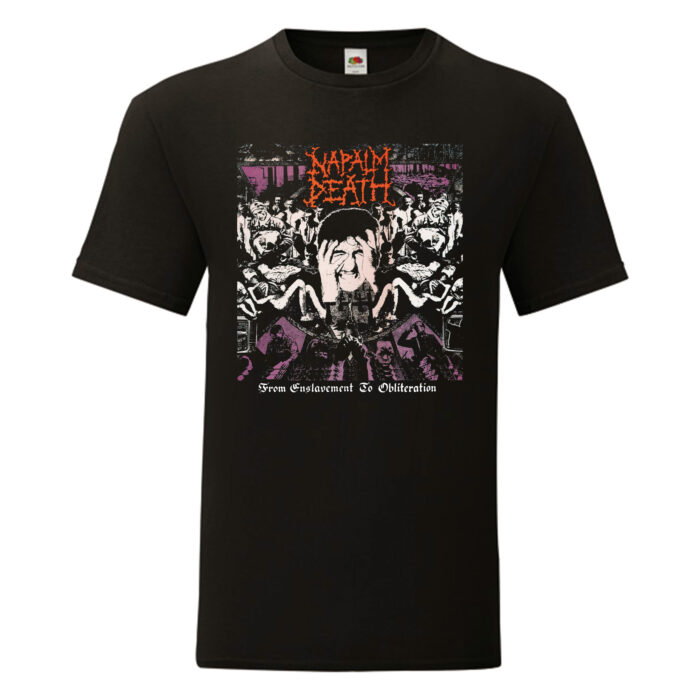 Camiseta Napalm Death negra - From Slavery To Obliteration