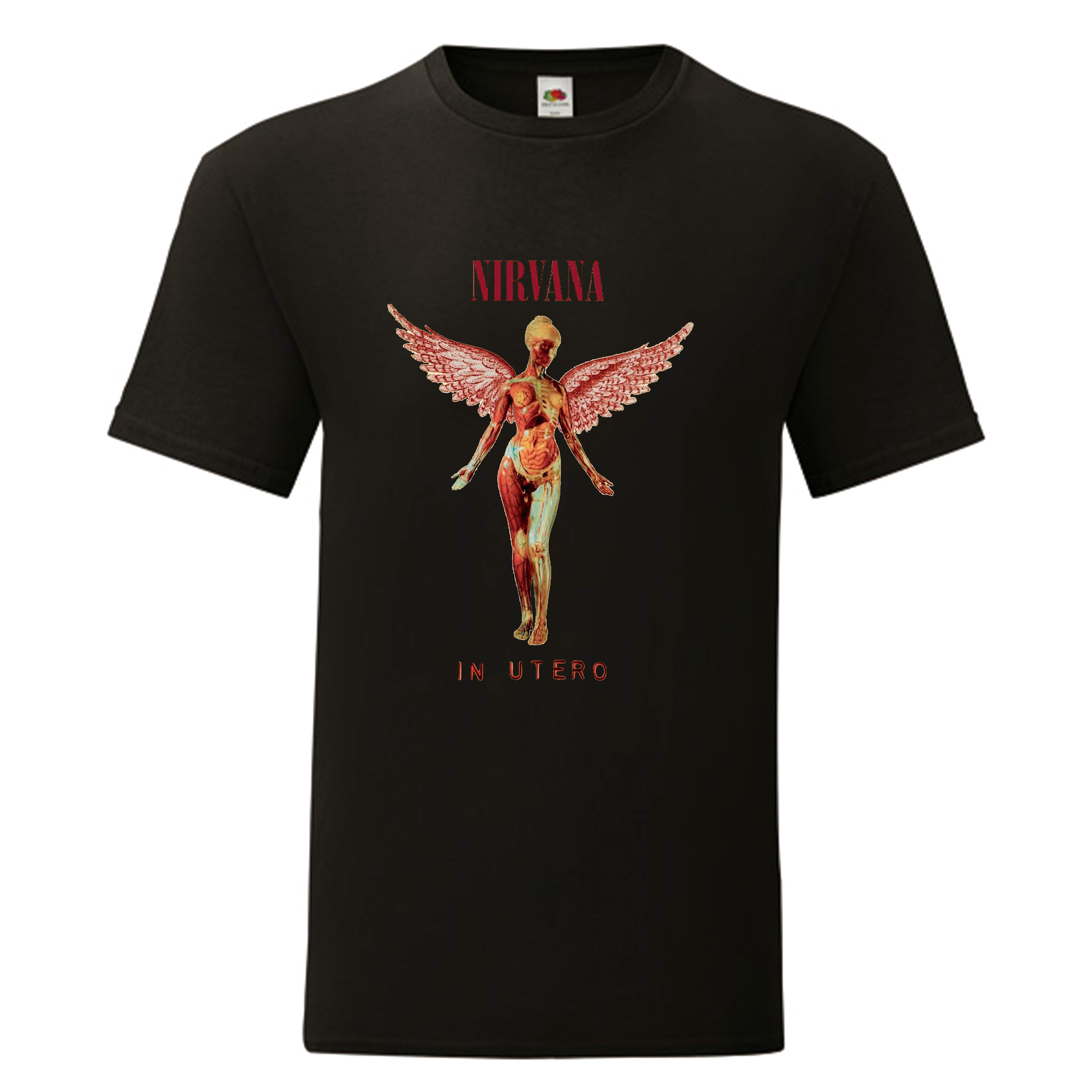 Camiseta Nirvana negra - In Utero