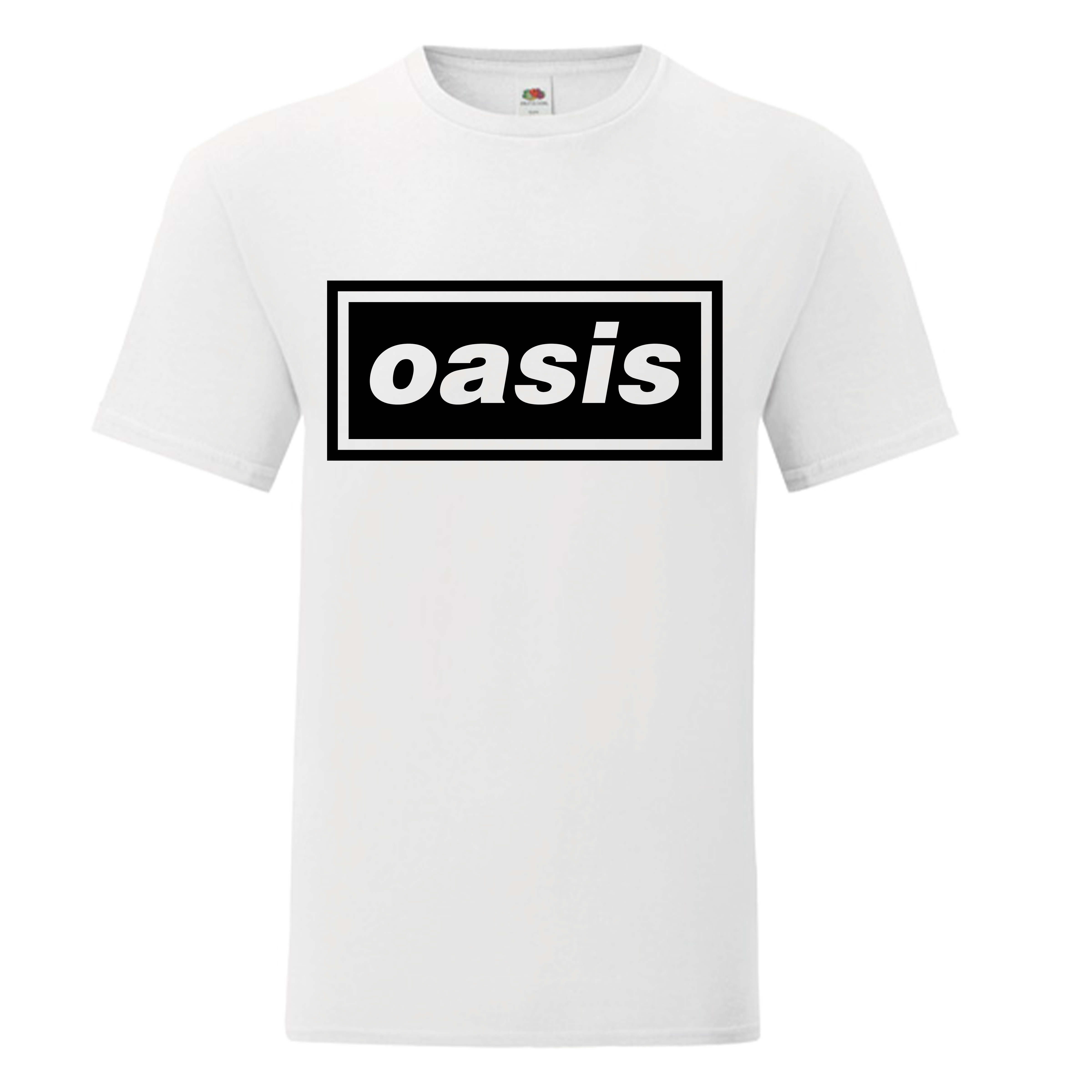 Camiseta Oasis blanca - Logo