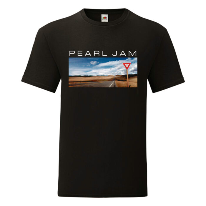 Camiseta Pearl Jam negra - Yield