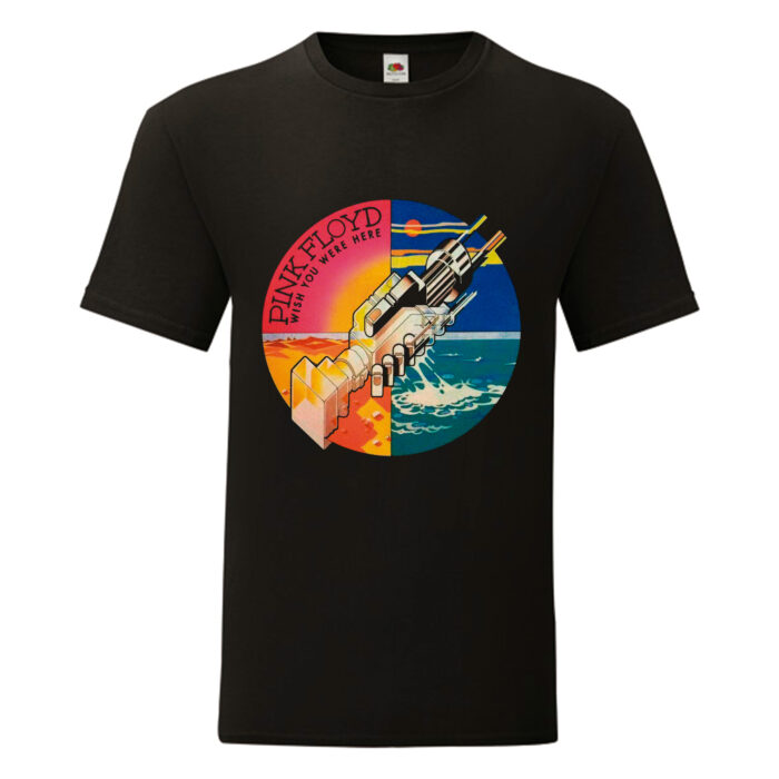 Camiseta Pink Floyd negra - Wish You Were Here