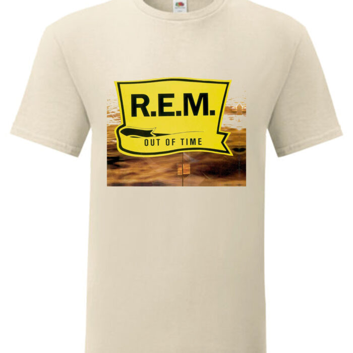 Camiseta REM natural - Out Of Time