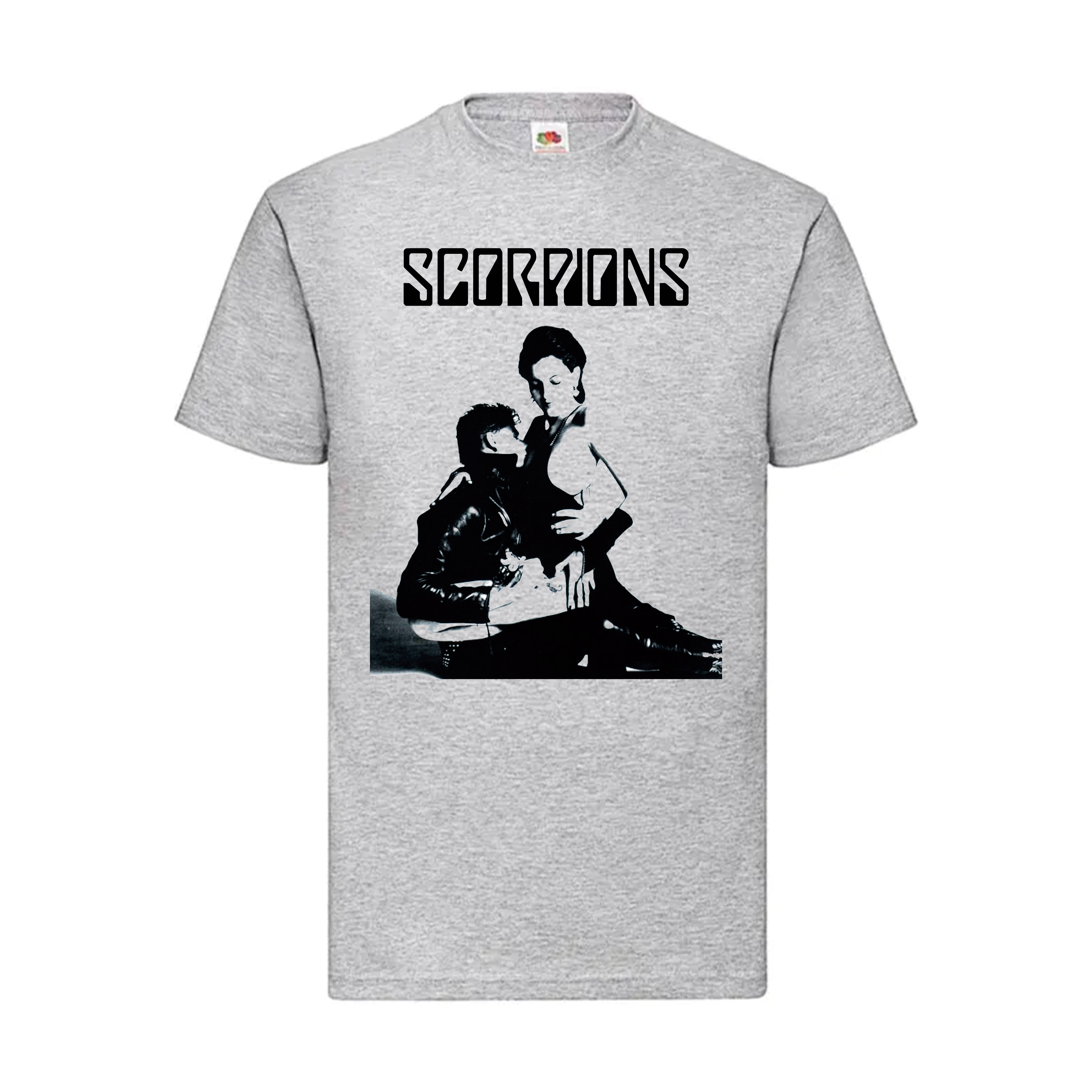 Camiseta Scorpions gris jaspeado - Gold Ballads
