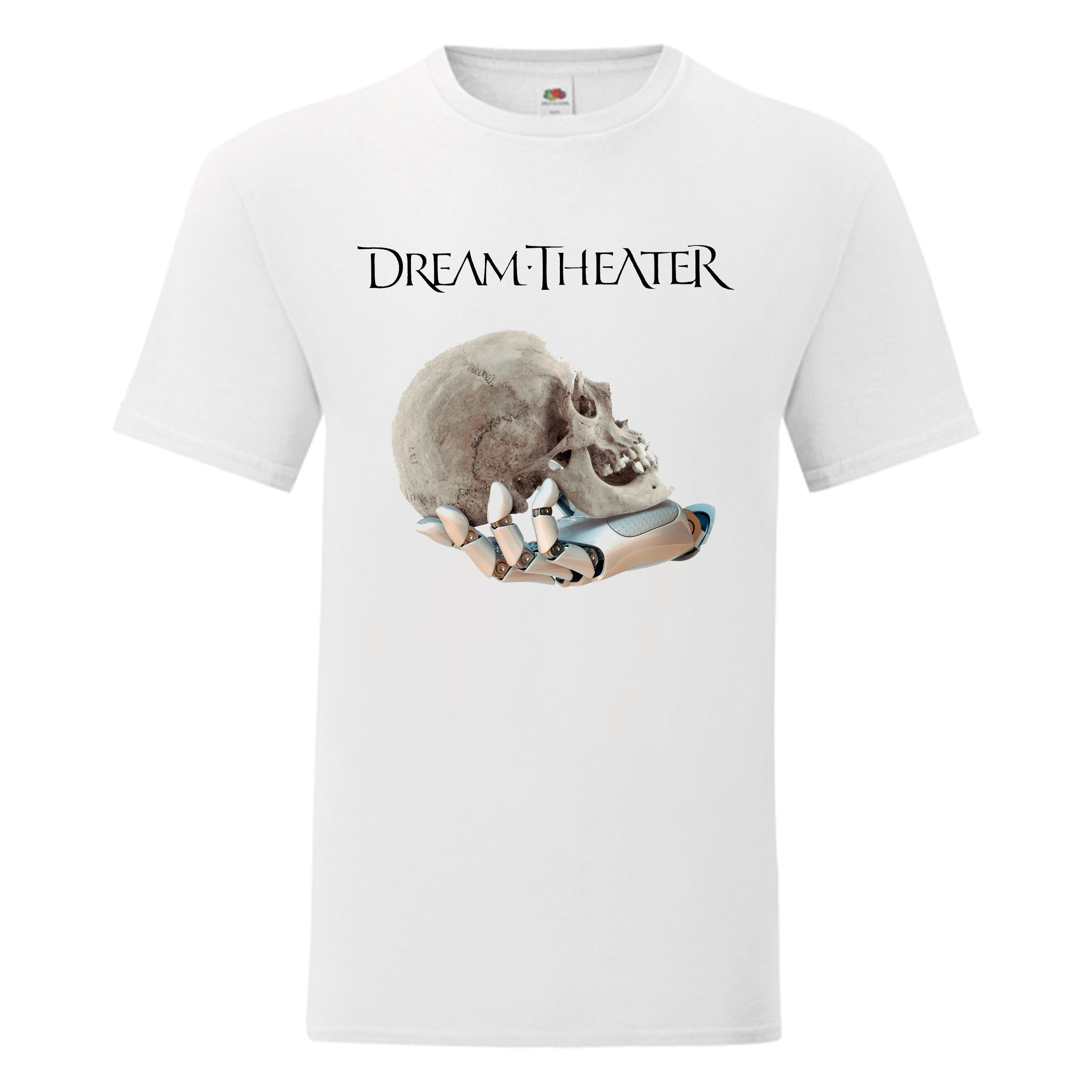 Camiseta Dream Theater blanca - Distance Over Time