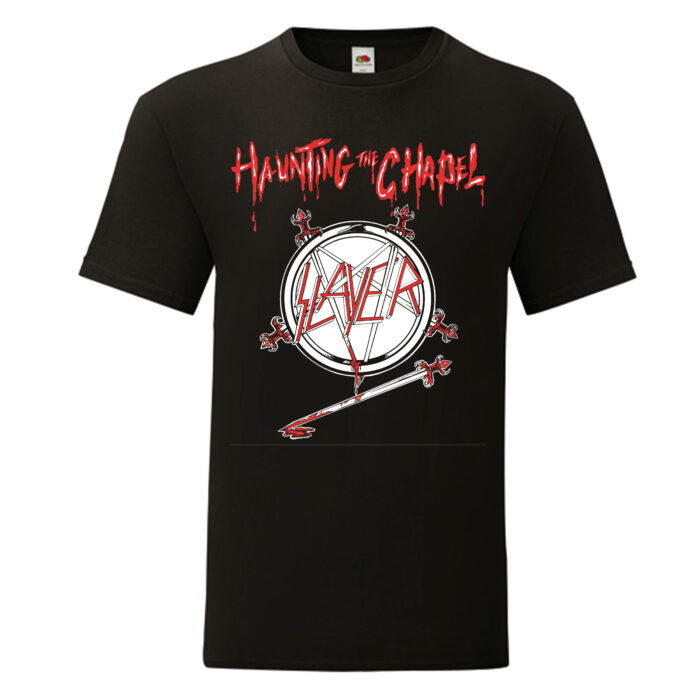 Camiseta Slayer negra - Haunting The Chapel
