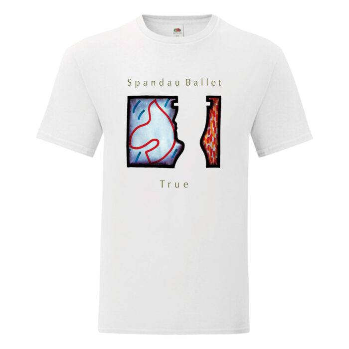 Camiseta Spandau Ballet blanca - True