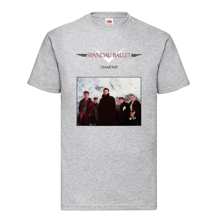 Camiseta Spandau Ballet gris jaspeado - Diamond