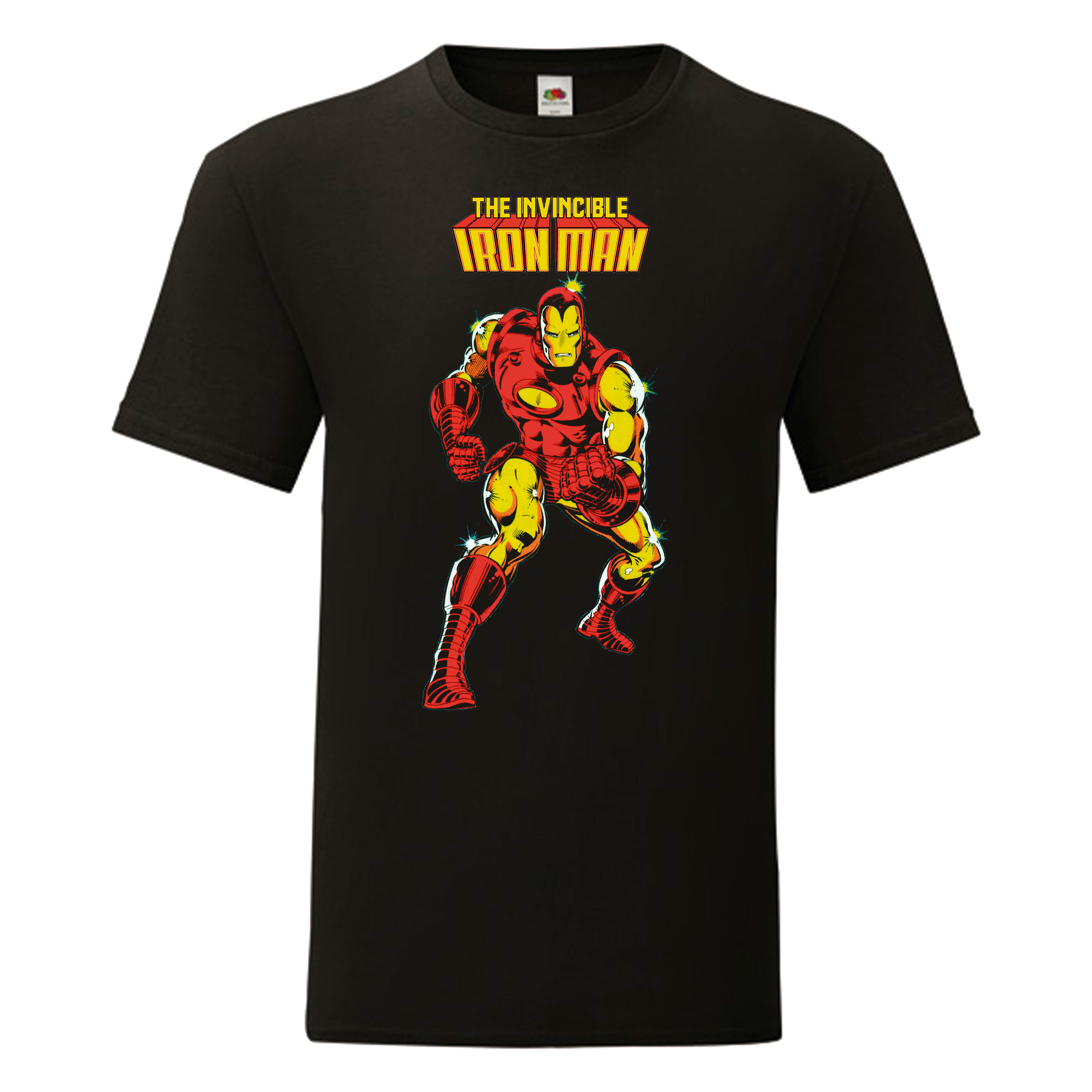 Camiseta Iron Man negra