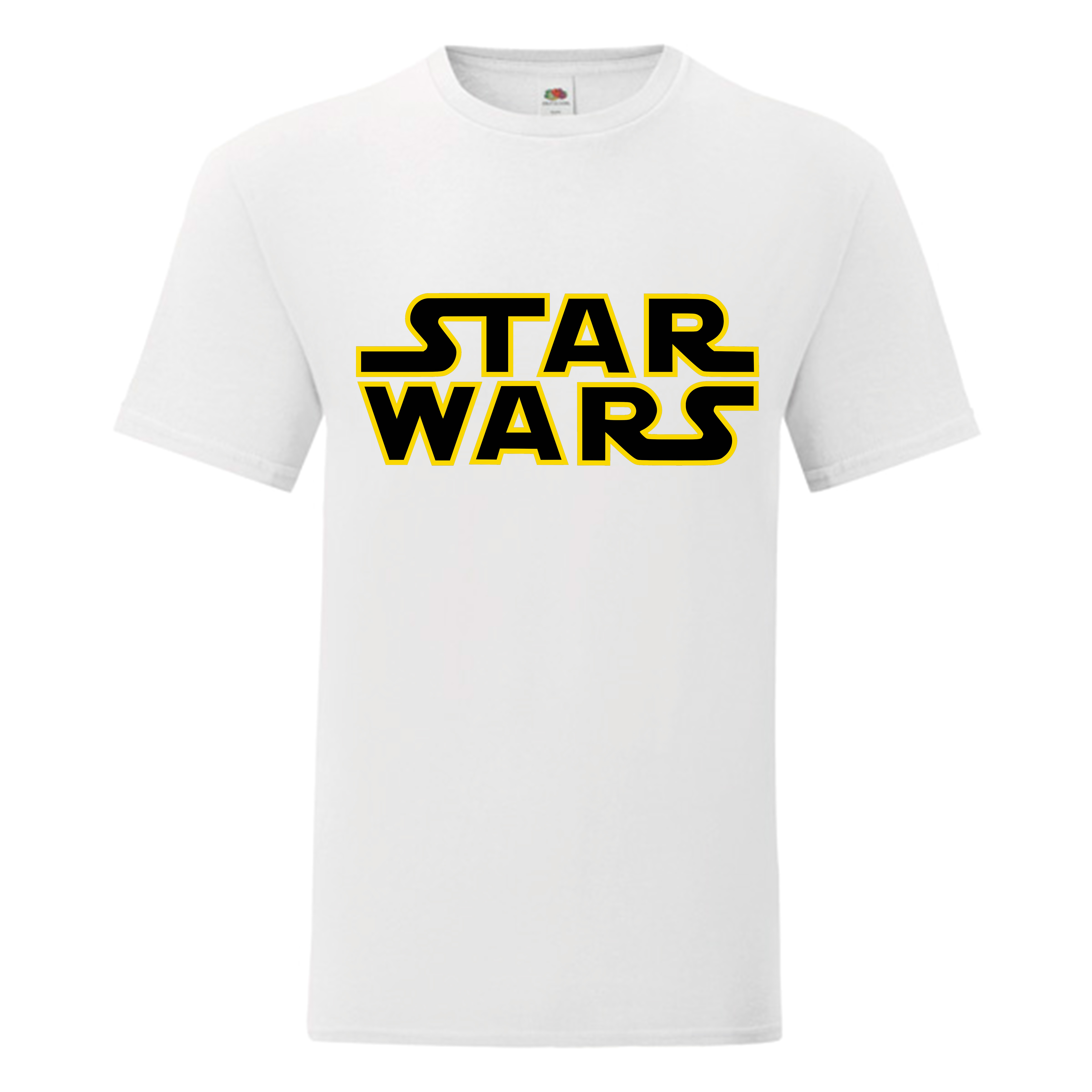Camiseta Star Wars blanca - Logo